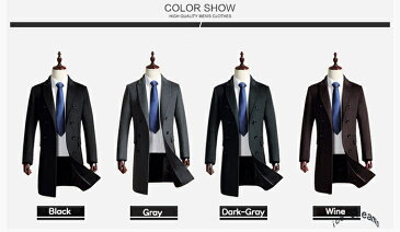 チェスターコート ウールコート ビジネスコート テーラード ロングコート メンズ カジュアル 紳士服 通勤コート 厚手 スリム 細身 防風 防寒 おしゃれ 秋 冬