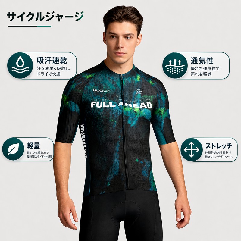 樂天商城 - 【正規品】【人気新作】サイクルジャージ 半袖　 上着 メンズ 夏用 自転車 サイクルウェア 吸汗速乾 通気性 ロードバイク ジャージ おしゃれ スポーツシャツ　サイクルジャージ メンズ 半袖 吸汗速乾 通気性 自転車 サイクリング 上着