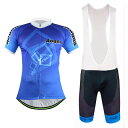 サイクルジャージ 上下セット ビブパンツ 半袖ウエア サイクリング用 ロードバイク ウェア 自転車ウェア 夏用サイクルジャージ 半袖 サイクルウエア ビブパンツ...