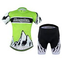 サイクルジャージ 上下セット 半袖ウエア サイクリング用 ロードバイク ウェア 自転車ウェア 夏用サイクルジャージ 半袖 サイクルウエア ビブパンツ 自転車 送...