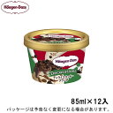 母の日スイーツ｜ギフト対応 ハーゲンダッツミニカップ　ティラミスクッキークランチ　85ml×12入北海道沖縄離島は配送料追加