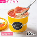 母の日 春ギフト メッセージ ギフト対応 アイスクリームのきしもとミニカップ Yummy ヤミー ストロベリー 120ml×12入