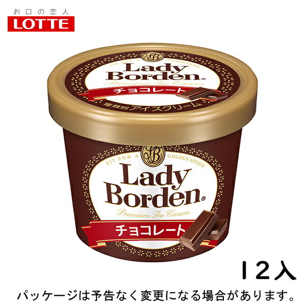 [スーパーSALE] ロッテ　レディーボーデン 【LB】　ミニカップ　チョコレート120ml×12入　北海道沖縄離島は配送料追加