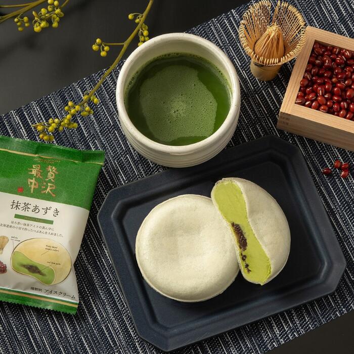 贅沢最中 抹茶あずき アイスクリーム ひんやり...の紹介画像2