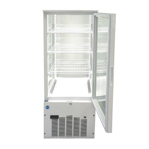 JCM社製 業務用 保冷庫 冷蔵庫 130L 4面 ガラス 冷蔵 ショーケース JCMS-130 新品