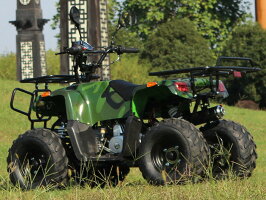 四輪バギー50ccATV前進3速バック付整備済車両ナンバー登録簡単公道走行可ノーヘル前後キャリア保安部品完備新車SB50M