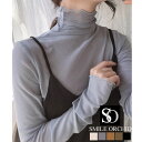 【クーポンで10%OFF】 【メール便送料無料】 シアー タートルネック プルオーバー ハイネック レイヤード シアートップス メロウフリル カットソー シース...