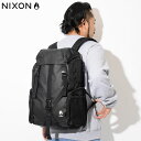 ニクソン nixon リュック ウォーターロック 3 バックパック ブラック ( nixon Waterlock III Backpack Black Bag バッグ Daypack デイパック 普段使い 通勤 通学 旅行 メンズ レディース ユニセックス 男女兼用 NC2812000 )