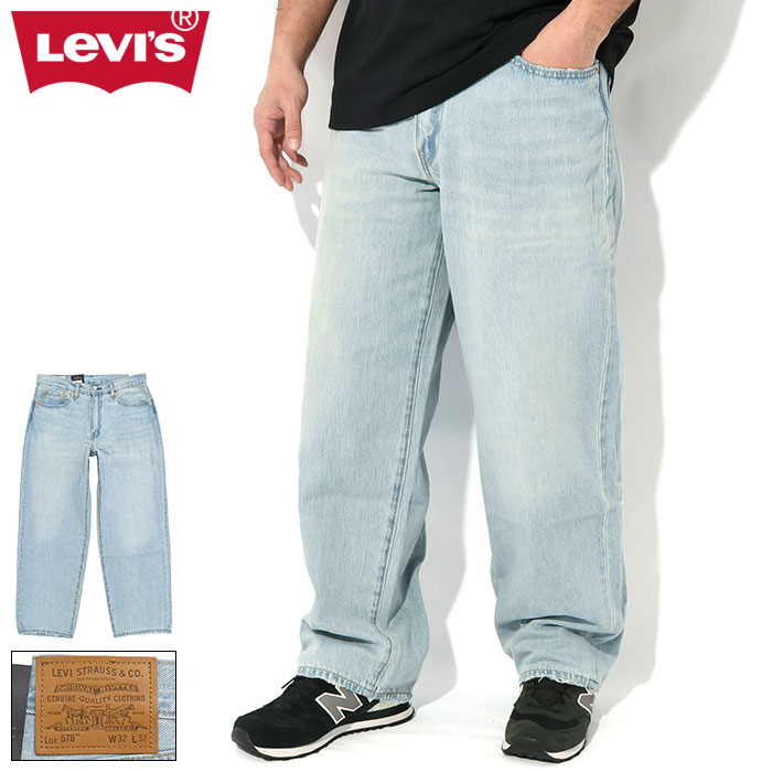 リーバイス Levis パンツ メンズ 578 デニム バギー ライト インディゴ ( levis 578 Denim Baggy Pant Light Indigo レングス32 デニムパンツ ジーンズ ジーパン Gパン ボトムス メンズ 男性用 A4750-0022 A4750 0022 )