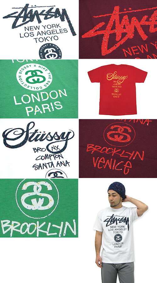 【楽天市場】ステューシー STUSSY×NIKE S&S Collection Nike WT Tシャツ 半袖 コラボ(stussy nike