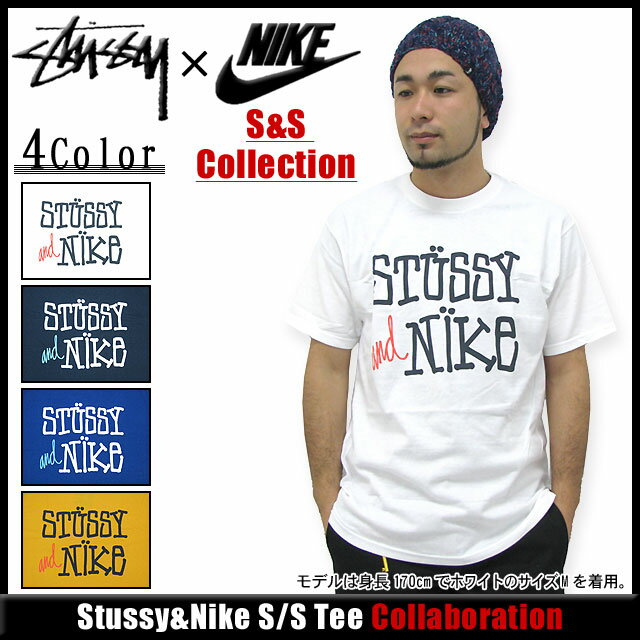 【楽天市場】ステューシー STUSSY×NIKE S&S Collection Stussy&Nike Tシャツ 半袖 コラボ(stussy