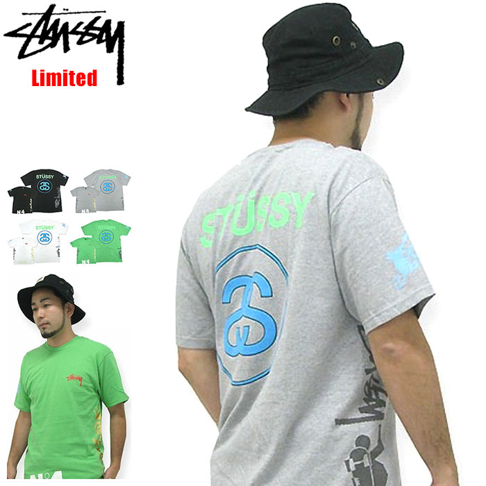 【デッドストック】ステューシー STUSSY Multi Link Tシャツ 半袖 限定(stussy tee Limited ティーシャツ T-SHIRTS トップス メンズ・男性用 3902385 スチューシー)[M便 1/1] ice filed icefield