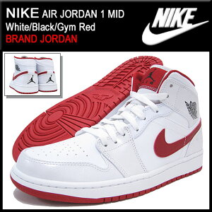 【ポイント5倍】ナイキ NIKE スニーカー エア ジョーダン 1 ミッド White/Black/Gym Red メンズ(男性用) (nike NIKE AIR JORDAN 1 MID BRAND JORDAN Sneaker sneaker SNEAKER MENS・靴 シューズ SHOES スニーカ 554724-101) ice filed icefield