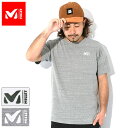 ~[ MILLET TVc  Y S ASA 2 TS ( MILLET Logo ASA II TS S/S Tee eB[Vc T-SHIRTS Jbg\[ gbvX AEghA gbLO oR MENS jp MIV01853 )[M 1/1] ice field icefield