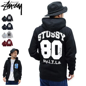 【デッドストック】ステューシー STUSSY S80 Varsity ジップアップ パーカー(stussy full zip hooded sweat パーカー フード フーディ トップス Zip up Hoody Parker ジップパーカー フルジップ メンズ・男性用 1973550 Stussy stussy ストゥーシー スチューシー)