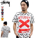 【アウトレット(不良箇所あり)】ステューシー STUSSY XL Squiggles Tシャツ 半袖 ( stussy tシャツ tee ティーシャツ T-SHIRTS トップス メンズ 1903539 Stussy stussy ステューシー tシャツ ストゥーシー スチューシー )[M便 1/1]