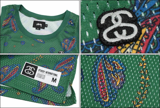 【希少】Stussy ペイズリー柄 タンクトップ Lサイズ 楽天市場】ステューシー STUSSY タンクトップ メンズ Paisley