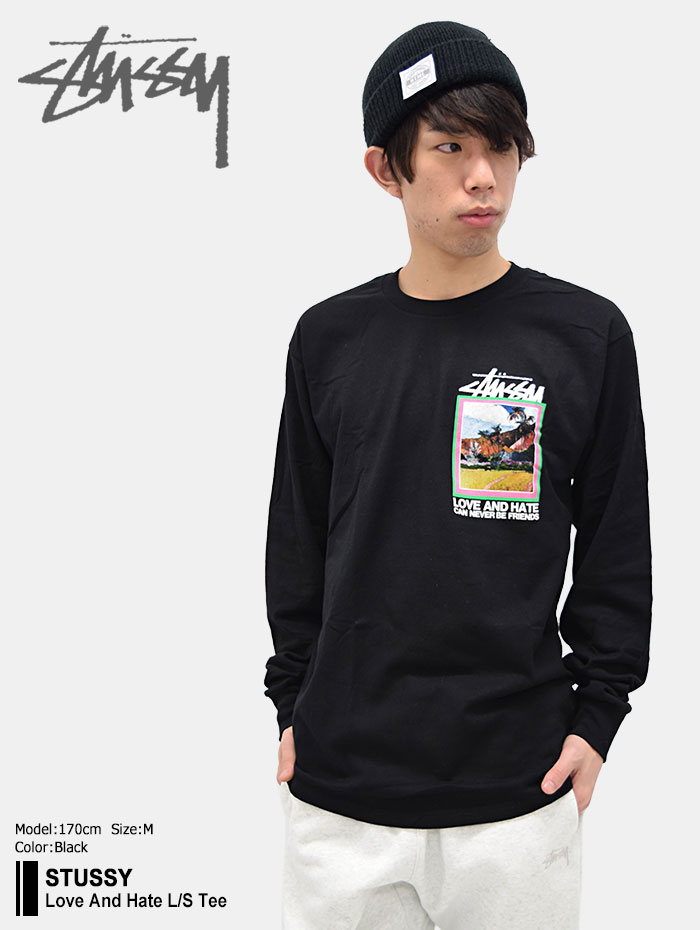 楽天市場】ステューシー STUSSY ロンT Tシャツ 長袖 メンズ Love And