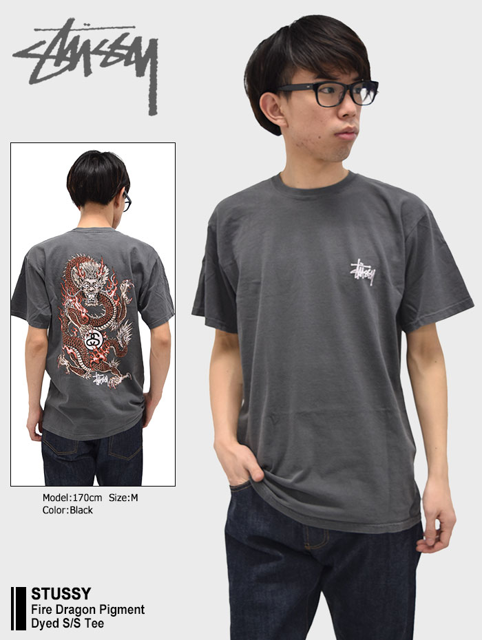 楽天市場】ステューシー STUSSY Tシャツ 半袖 メンズ Fire Dragon
