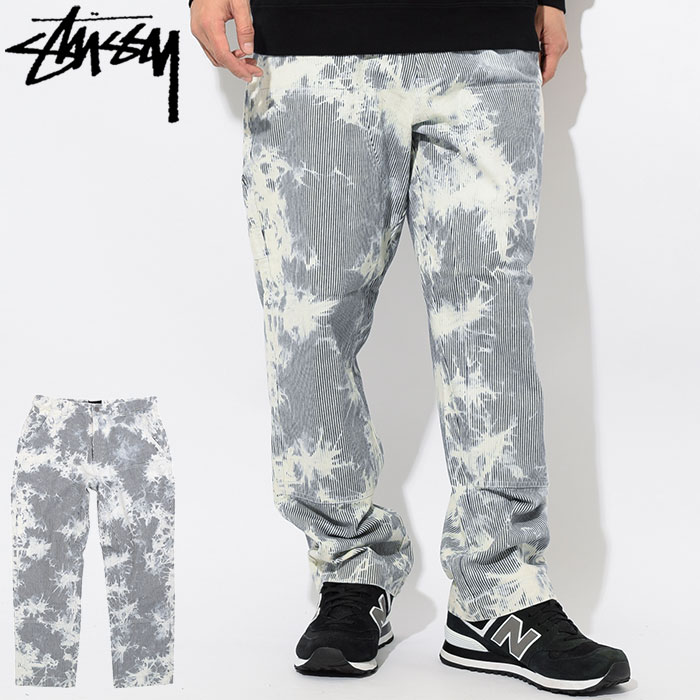 ステューシー STUSSY パンツ メンズ Hickory Stripe Work(stussy p ...
