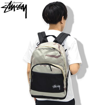 ステューシー STUSSY リュック Stock Desert Camo(stussy backpack バックパック Daypack デイパック カモ 迷彩 普段使い 通勤 通学 旅行 メンズ レディース ユニセックス 男女兼用 133019 USAモデル 正規 品 ストゥーシー スチューシー 小物)