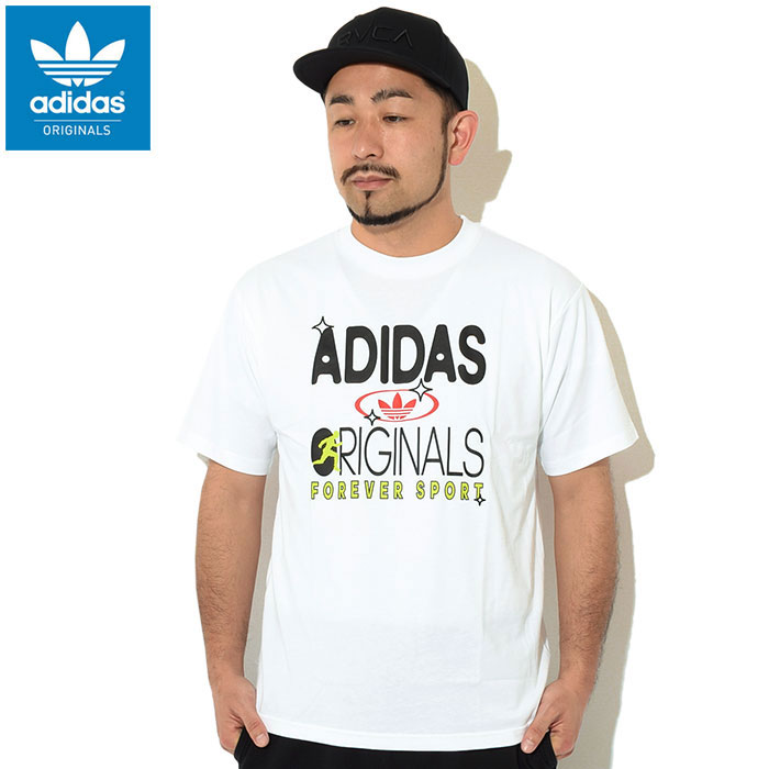 アディダス adidas Tシャツ 半袖 メンズ OG フォーエバー スポーツ オリジナルス ( adidas OG Forever Sport S/S Tee Originals ティーシャツ T-SHIRTS カットソー トップス メンズ 男性用 HC2123 )[M便 1/1] ice field icefield