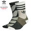 アディダス adidas ソックス レディース マリメッコ ウィメンズ 2PP クルー コラボ オリジナルス ( adidas×marimekko Womens 2PP Crew Socks 2足組 2足セット レッグウエア 靴下 レディース 女性用 IC5328 )