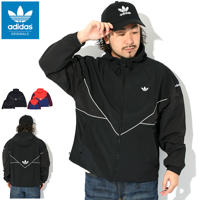 アディダス adidas ジャケット メンズ シーズナル アーカイブ ウインドブレーカー オリジナルス ( adidas Seasonal Archive Windbreaker JKT Originals JACKET JAKET アウター メンズ 男性用 HR3322 IM4418 ) ice field icefield