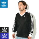 アディダス adidas シャツ 長袖 メンズ ピケ オリジナルス ( adidas Pique L/S Shirt Originals サッカーシャツ ゲームシャツ トップス メンズ 男性用 IZ4808 IX5227 ) ice field icefield(4)