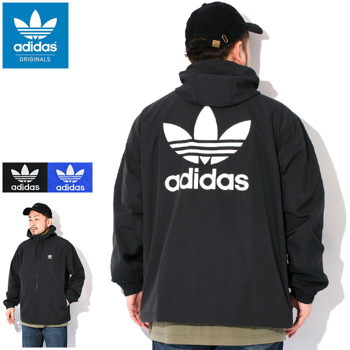 AfB_X adidas WPbg Y gtHC EChu[J[ IWiX ( adidas Trefoil Windbreaker JKT Originals JACKET JAKET AE^[ Wp[Eu] Y jp IR9852 IR9851 )