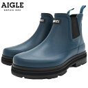 エーグル AIGLE ブーツ メンズ 男性用 ソフト レイン M2 Storm Blue ( AIGLE SOFT RAIN M2 レインブーツ レインシューズ ラバーブーツ サイドゴアブーツ 防水 雨 長靴 靴 シューズ ZZHNC95-005 ) ice field icefield