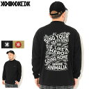 アニマリア ANIMALIA ロンT Tシャツ 長袖 メンズ モック ネック ヘビーオンス ( animalia Mock Neck Heavy Oz L/S Tee ティーシャツ T-SHIRTS ロング ロンティー 長袖Tシャツ カットソー トップス AN21A-CS02 ) ice field icefield