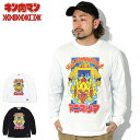 アニマリア ANIMALIA ロンT Tシャツ 長袖 メンズ キン肉マン ファイヤーボール バレット コラボ ( ANIMALIA×キン肉マン Fireball Bullet L/S Tee ティーシャツ T-SHIRTS ロング ロンティー 長袖Tシャツ カットソー トップス アシュラマン サンシャイン ANKN2-TE04 )