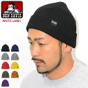 ベンデイビス BEN DAVIS ニット帽 ロー ニット キャップ ホワイトレーベル ( BENDAVIS BDW-9532 Low Knit Cap WHIT...