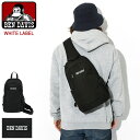 ベンデイビス BEN DAVIS ボディバッグ ワンショルダーバッグ ホワイトレーベル ( BENDAVIS BDW-8259A One Shoulder Ba...