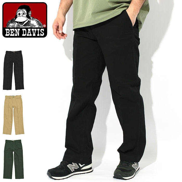 ベンデイビス BEN DAVIS パンツ メンズ ベンズ ワーカーズ ( BENDAVIS G-1180006 Bens Workers Pant ワークパンツ ボトムス ベン デイビス ベン デイビス ベンデービス ) ice field icefield