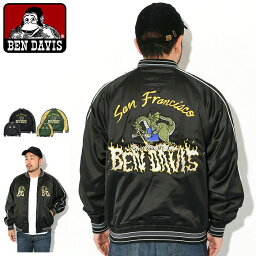 ベンデイビス BEN DAVIS ジャケット メンズ ドラゴン スーベニア ( BENDAVIS T-23780002 Dragon Souvenir JKT スカジャン JACKET JAKET アウター ジャンパー・ブルゾン ベン デイビス ベン・デイビス ベンデービス ) ice field icefield