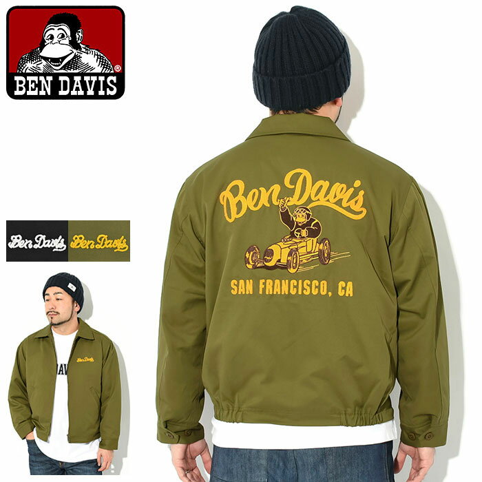 ベンデイビス BEN DAVIS ジャケット メンズ ワーカホリック ( BENDAVIS T-24380003 Workaholic JKT ワークジャケット JACKET JAKET アウター ジャンパー ブルゾン ベン デイビス ベン デイビス ベンデービス )