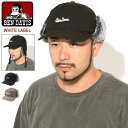 ベンデイビス BEN DAVIS キャップ ウォッシュド フライト ホワイトレーベル ( BENDAVIS BDW-8694 Washed Flight Cap...
