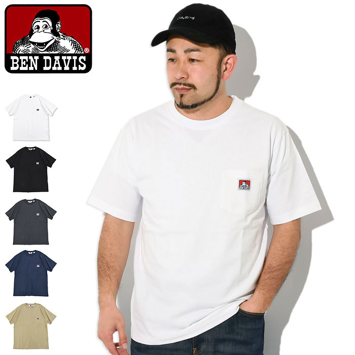 ベンデイビス BEN DAVIS Tシャツ 半袖 メンズ ベンズ ポケット ( ベンデイヴィス BENDAVIS C-23580000 Bens Pocket S/S Tee ポケT ティーシャツ T-SHIRTS カットソー トップス ベン デイビス ベンデービス ) M便 1/1