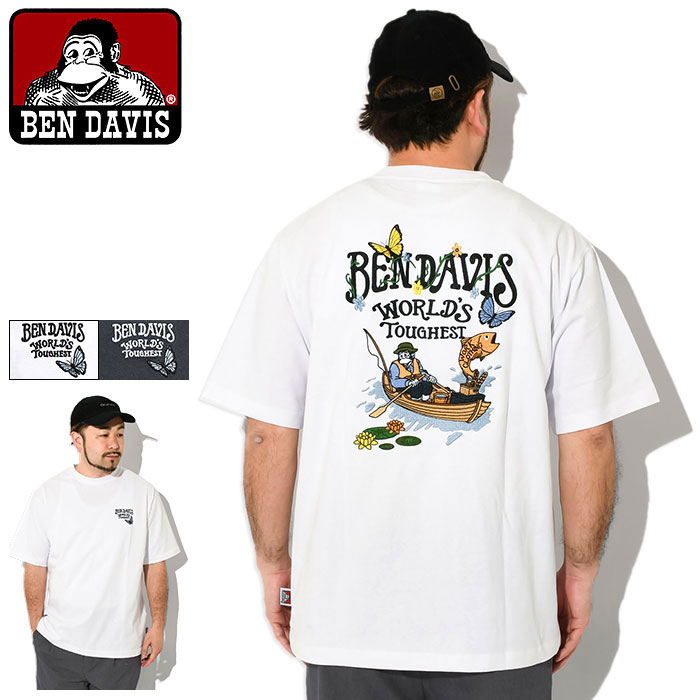 ベンデイビス BEN DAVIS Tシャツ 半袖 メンズ フローティング ボート ( BENDAVIS C-24580022 Floating Boat S/S Tee ティーシャツ T-SHIRTS カットソー トップス ベン デイビス ベン・デイビス ベンデービス )