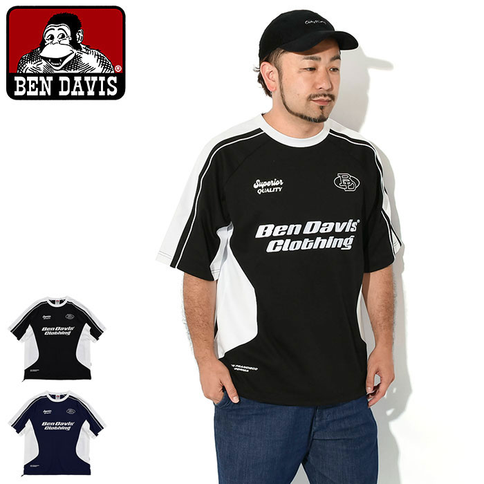 乐天商城 - ベンデイビス BEN DAVIS カットソー 半袖 メンズ BD ゲームシャツ トップ クルー ( BENDAVIS M-24580048 BD Game Shirt Top S/S Crew トップス ベン デイビス ベン・デイビス ベンデービス )