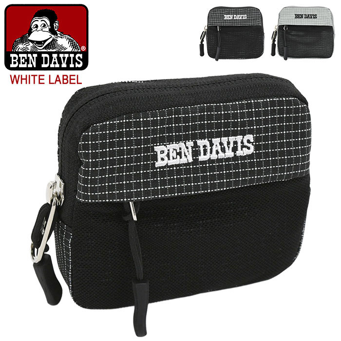 乐天商城 - ベンデイビス BEN DAVIS 財布 BDW-8489 ミニ ウォレット ホワイトレーベル ( BENDAVIS BDW-8489 Mini Wallet WHITE LABEL カード コイン ポーチ 小銭入れ 小物入れ メンズ レディース ユニセックス 男女兼用 ベンデービス )[M便 1/1]