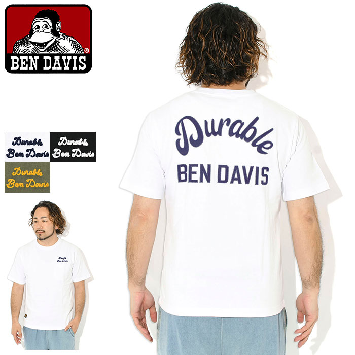 Rakuten - ベンデイビス BEN DAVIS Tシャツ 半袖 メンズ ドライバーズ ポケット ( BENDAVIS C-26580002 Drivers Pocket S/S Tee ポケT ティーシャツ T-SHIRTS カットソー トップス ベン デイビス ベン・デイビス ベンデービス )[M便 1/1]