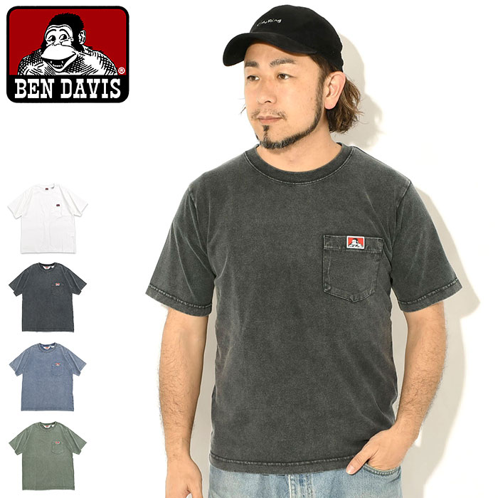 Rakuten - ベンデイビス BEN DAVIS Tシャツ 半袖 メンズ VNTG ポケット ( BENDAVIS C-26580042 VNTG Pocket S/S Tee ポケT ティーシャツ T-SHIRTS カットソー トップス ベン・デイビス ベンデービス )[M便 1/1]