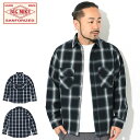 rbO}CN BIG MIKE Vc  Y wr[ tl lCr[ `FbN ( BIG MIKE Heavy Flannel Navy Check L/S Shirt [NVc JWAVc gbvX BIGMIKE rbO }CN AJW 102335101 ) ice field icefield