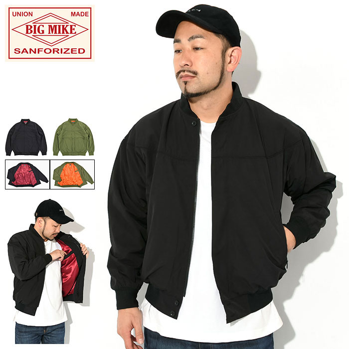 ビッグマイク BIG MIKE ジャケット メンズ ダービー ( BIG MIKE Derby JKT ダービージャケット JACKET JAKET アウター ジャンパー・ブルゾン メンズ 男性用 BIGMIKE ビッグ マイク アメカジ 102346500 ) ice field icefield