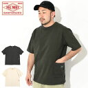 ビッグマイク BIG MIKE Tシャツ 半袖 メンズ 10オンス ダブル ポケット ( BIG MIKE 10OZ Double Pocket S/S Tee ティーシャツ T-SHIRTS カットソー トップス BIGMIKE ビッグ マイク アメカジ 102428520 ) ice field icefield