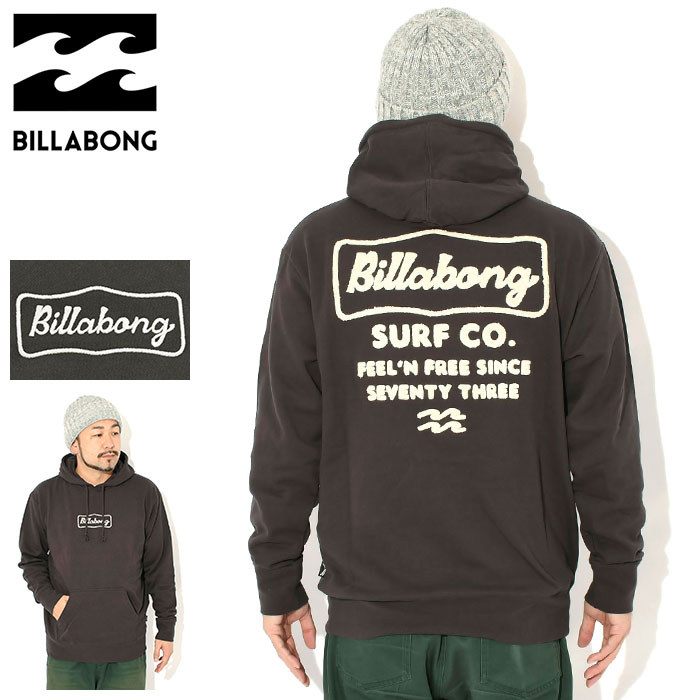 ビラボン BILLABONG パーカー プルオーバー メンズ サイン ( BILLABONG Sign Pullover Hoodie フード フーディ スウェット Pull Over Hoody Parker トップス BF012007 )