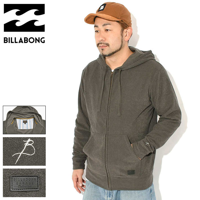 ビラボン BILLABONG パーカー ジップアップ メンズ ウィンター パイル フル ジップ フーディ ( BILLABONG Winter Pile Full Zip Hoodie フード フーディー スウェット ジップパーカー フルジップ Zip up Parker トップス BF012014 )
